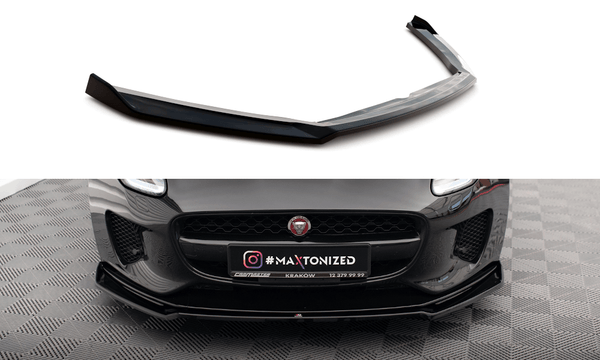 FRONT SPLITTER V.2 JAGUAR F-TYPE MK1 FACELIFT by JAGUAR JA-F-TYPE-1F-FD2G
