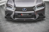 Maxton Design Front Splitter V.2 Lexus Gs F Sport Mk4 (L10) by Maxton Design LE-GS-4-FSPORT-FD2G