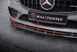 Maxton Design Front Splitter V.2 Mercedes-AMG C43 Coupe / Sedan C205 / W205 Facelift by Maxton Design ME-C-205F-43-C-FD2G