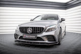 Maxton Design Front Splitter V.2 Mercedes-AMG C43 Coupe / Sedan C205 / W205 Facelift by Maxton Design ME-C-205F-43-C-FD2G
