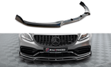 Maxton Design Front Splitter V.2 Mercedes-AMG C63 Sedan / Estate W205 Facelift by Maxton Design ME-C-205F-63-FD2G