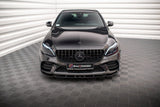 Maxton Design Front Splitter V.2 Mercedes-Benz C AMG Line / Coupe W205 / C205 Facelift by Maxton Design ME-C-205F-AMGLINE-C-FD2G