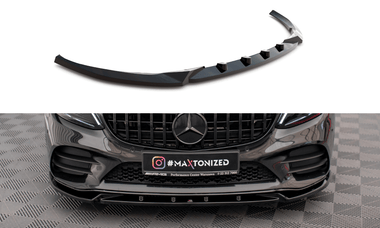 Maxton Design Front Splitter V.2 Mercedes-Benz C AMG Line / Coupe W205 / C205 Facelift by Maxton Design ME-C-205F-AMGLINE-C-FD2G