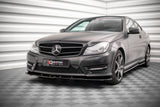 Maxton Design Front Splitter V.2 Mercedes-Benz C Coupe AMG-Line C204 by Maxton Design ME-C-204F-AMGLINE-C-FD2G