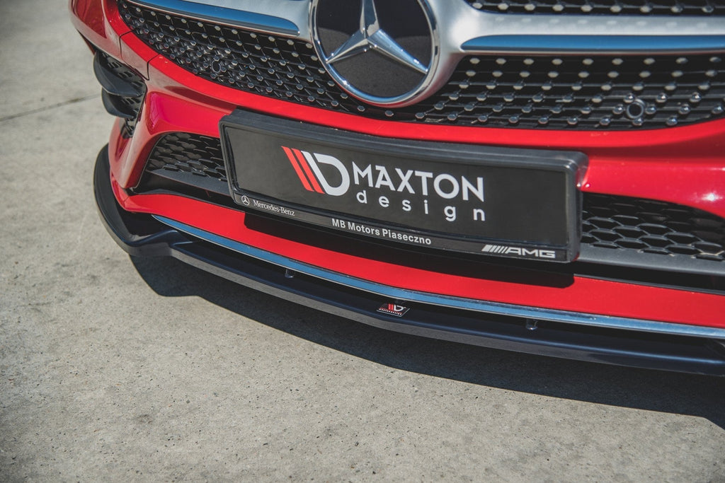 Maxton Design Front Splitter V.2 Mercedes-Benz CLA A35 AMG / AMG-Line ...