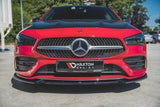 Maxton Design Front Splitter V.2 Mercedes-Benz CLA A35 AMG / AMG-Line C118 by Maxton Design ME-CLA-118-AMGLINE-FD2G