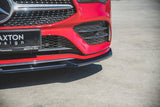 Maxton Design Front Splitter V.2 Mercedes-Benz CLA A35 AMG / AMG-Line C118 by Maxton Design ME-CLA-118-AMGLINE-FD2G