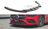 Maxton Design Front Splitter V.2 Mercedes-Benz CLA A35 AMG / AMG-Line C118 by Maxton Design ME-CLA-118-AMGLINE-FD2G