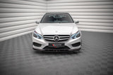 Maxton Design Front Splitter V.2 Mercedes-Benz E AMG-Line Sedan W212 Facelift by Maxton Design ME-E-212F-AMGLINE-FD2G