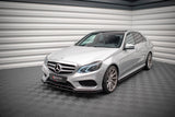 Maxton Design Front Splitter V.2 Mercedes-Benz E AMG-Line Sedan W212 Facelift by Maxton Design ME-E-212F-AMGLINE-FD2G