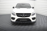 Maxton Design Front Splitter V.2 Mercedes-Benz GLE Coupe 43 AMG / AMG-Line C292 by Maxton Design ME-GLE-C292-AMGLINE-FD2G+FD2RG