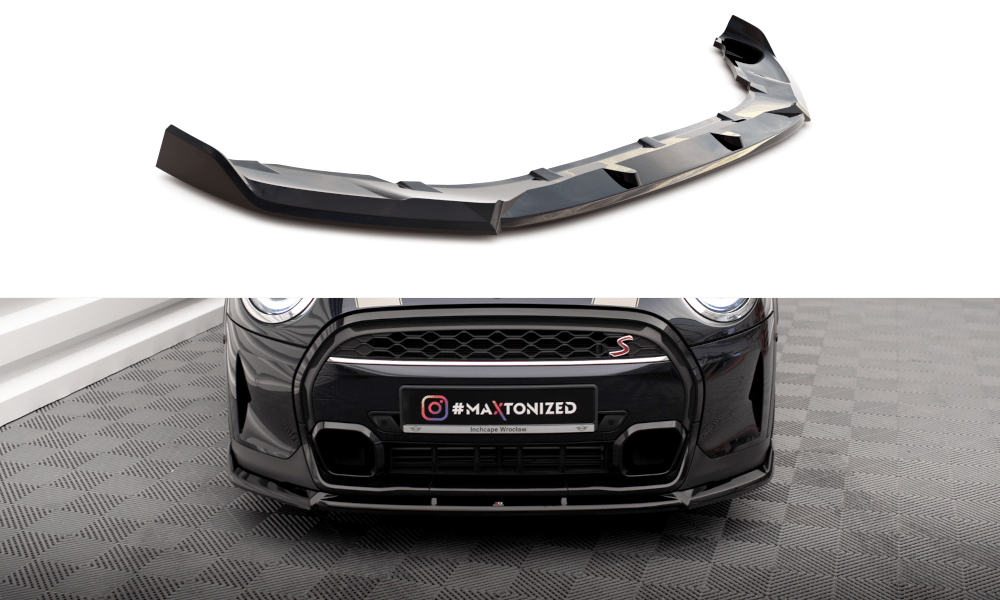 Maxton Design Front Splitter V.2 - MINI Cooper S F56 Facelift | MC-S-3F ...