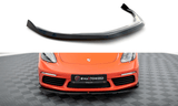 Maxton Design Front Splitter V.2 Porsche 718 Cayman 982C by Maxton Design PO-CA-718-FD2G