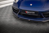 Maxton Design Front Splitter V.2 Porsche 911 Carrera Aero 992 / Carrera GTS 992 by Maxton Design PO-911-992-CA-AERO-FD2G