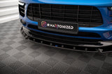 Maxton Design Front Splitter V.2 Porsche Macan Mk1 by Maxton Design PO-MA-1-FD2G