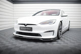 FRONT SPLITTER V.2 TESLA MODEL S PLAID MK1 FACELIFT by TESLA TE-MODELS-1F2-PL-FD2G