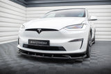 FRONT SPLITTER V.2 TESLA MODEL X MK1 FACELIFT by TESLA TE-MODELX-1F-FD2G