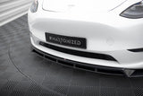 FRONT SPLITTER V.2 TESLA MODEL Y by TESLA TE-MODELY-1-FD2G+FD2RG