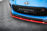FRONT SPLITTER V.2 TOYOTA GR86 MK1 by TOYOTA TO-GR86-1-FD2G+FD2RRED