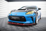 FRONT SPLITTER V.2 TOYOTA GR86 MK1 by TOYOTA TO-GR86-1-FD2G+FD2RRED