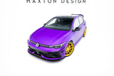 Maxton Design Front Splitter V.2 Volkswagen Golf R Mk 8 Facelift