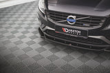 Maxton Design Front Splitter V.2 Volvo S60 R-Design Mk2 Facelift by Maxton Design VO-S60-2F-RDESIGN-FD2G
