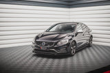 Maxton Design Front Splitter V.2 Volvo S60 R-Design Mk2 Facelift by Maxton Design VO-S60-2F-RDESIGN-FD2G