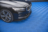 Maxton Design Front Splitter V.2 Volvo S60 R-Design Mk3 by Maxton Design VO-S60-3-RDESIGN-FD2G