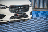 Maxton Design Front Splitter V.2 Volvo Xc60 Mk2 R-Design by Maxton Design VO-XC60-2-RDESIGN-FD2G