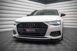 Maxton Design Front Splitter V.3 Audi A6 C8 by Maxton Design AU-A6-C8-FD3G+FD3RG
