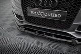 Maxton Design Front Splitter V.3 Audi S5 / A5 S-Line Coupe / Sportback 8T Facelift by Maxton Design AU-S5-1F-FD1G