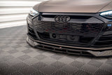 Maxton Design Front Splitter V.3 Audi E-Tron GT / Rs GT Mk1 by Maxton Design AU-ETRON-1-RS-FD3G+FD3RG