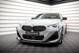 Maxton Design Front Splitter V.3 BMW 2 Coupe M-Pack / M240I G42 by Maxton Design BM-2-42-MPACK-FD3G