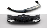 Maxton Design Front Splitter V.3 + Flaps Volkswagen Golf Gti / Gte / R-Line Mk8 Facelift by Maxton Design VW-GO-8F-GTI-FD3G+FSF1B