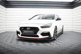 FRONT SPLITTER V.3 HYUNDAI I30 N (Elantra GT) MK3 HATCHBACK/ FASTBACK by HYUNDAI HY-I30-3-N-FD3G