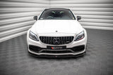 Maxton Design Front Splitter V.3 Mercedes-AMG C63 Coupe C205 Facelift by Maxton Design ME-C-205F-AMG-C-FD3G