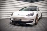 FRONT SPLITTER V.3 TESLA MODEL 3 by TESLA TE-MODEL3-1-FD3G+FD3RG