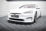 FRONT SPLITTER V.3 TESLA MODEL S PLAID MK1 FACELIFT by TESLA TE-MODELS-1F2-PL-FD3G