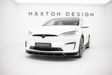 FRONT SPLITTER V.3 TESLA MODEL X MK1 FACELIFT by TESLA TE-MODELX-1F-FD3G+FD3RG