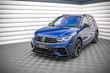 Maxton Design Front Splitter V.3 VW Tiguan R Mk2 Facelift by Maxton Design VW-TI-2F-R-FD3G
