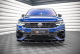 Maxton Design Front Splitter V.3 VW Tiguan R Mk2 Facelift by Maxton Design VW-TI-2F-R-FD3G