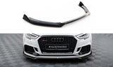 Maxton Design Front Splitter V.4 Audi RS3 Sedan 8V Facelift by Maxton Design AU-RS3-8VF-S-FD4G