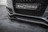 Maxton Design Front Splitter V.4 Audi S5 / A5 S-Line Coupe / Sportback 8T Facelift by Maxton Design AU-S5-1F-FD2G