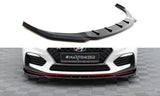 FRONT SPLITTER V.4 HYUNDAI I30 N (ELANTRA GT) MK3 HATCHBACK/ FASTBACK by HYUNDAI HY-I30-3-N-FD4G