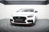 FRONT SPLITTER V.4 HYUNDAI I30 N (ELANTRA GT) MK3 HATCHBACK/ FASTBACK by HYUNDAI HY-I30-3-N-FD4G