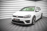 Maxton Design Front Splitter V.4 VW Golf R Mk7 by Maxton Design VW-GO-7-R-FD4G