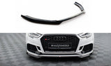 Maxton Design Front Splitter V.5 Audi RS3 Sedan 8V Facelift by Maxton Design AU-RS3-8VF-S-FD5G