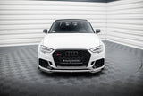 Maxton Design Front Splitter V.5 Audi RS3 Sedan 8V Facelift by Maxton Design AU-RS3-8VF-S-FD5G