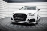 Maxton Design Front Splitter V.5 Audi RS3 Sedan 8V Facelift by Maxton Design AU-RS3-8VF-S-FD5G