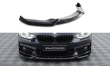 Maxton Design Front Splitter V.5 BMW 4 Coupe / Gran Coupe / Cabrio M-Pack F32 / F36 / F33 by Maxton Design BM-4-F36-GC-MPACK-FD1G